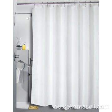 Cortina de ducha impermeable de tela de jacquard 100% poliéster